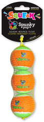 Spunky Pup Squeaky Tennis Balls – Case Pack