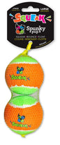 Spunky Pup Squeaky Tennis Balls – Case Pack