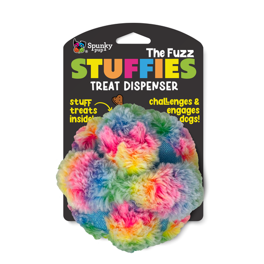 Spunky Pup Stuffies Treat-Dispensing Plush Toy – Case Pack