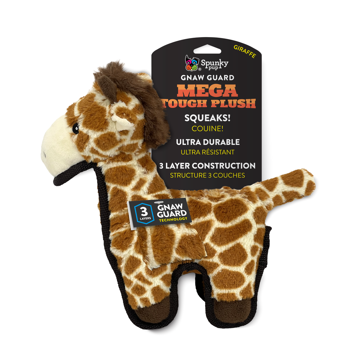 Spunky Pup Tough Plush – Case Pack