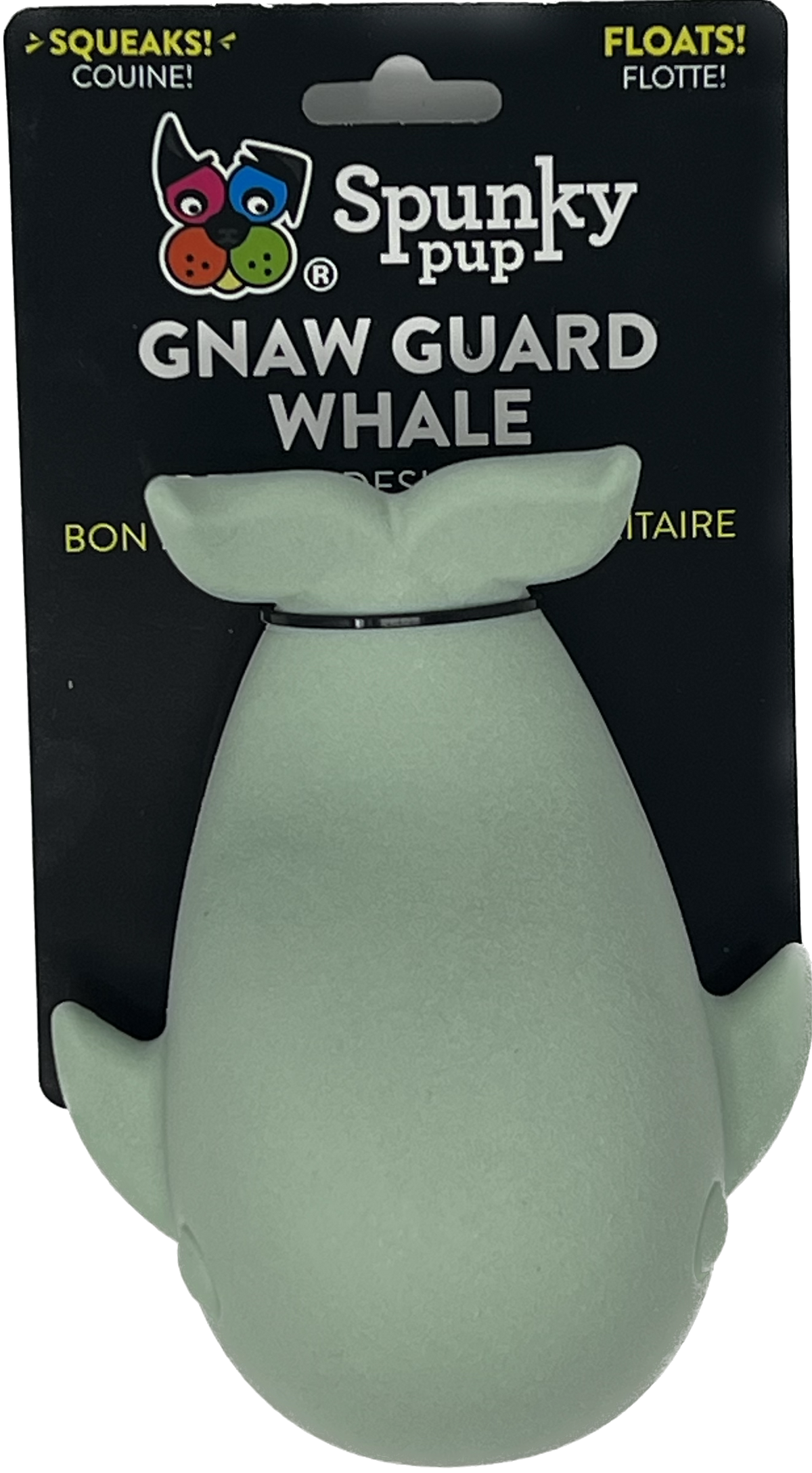 Spunky Pup Gnaw Guard – Squeaky Whale