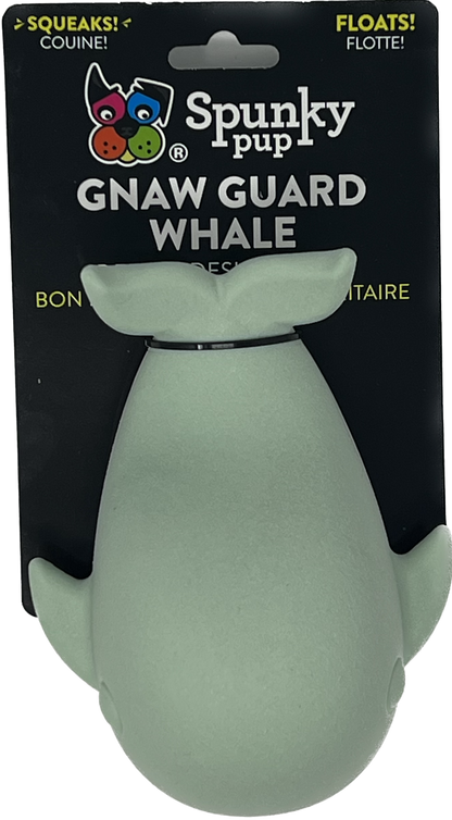 Spunky Pup Gnaw Guard – Squeaky Whale