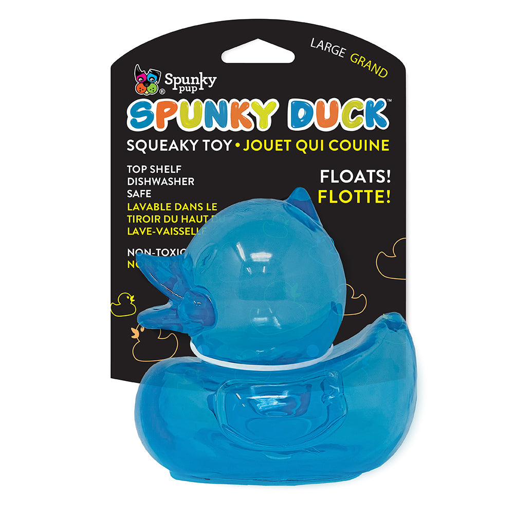 Spunky Pup Duck - Squeaky Toy – Case Pack