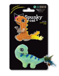 Spunky Pup Cat – Plush Toy, Spunky Dinos 2pk