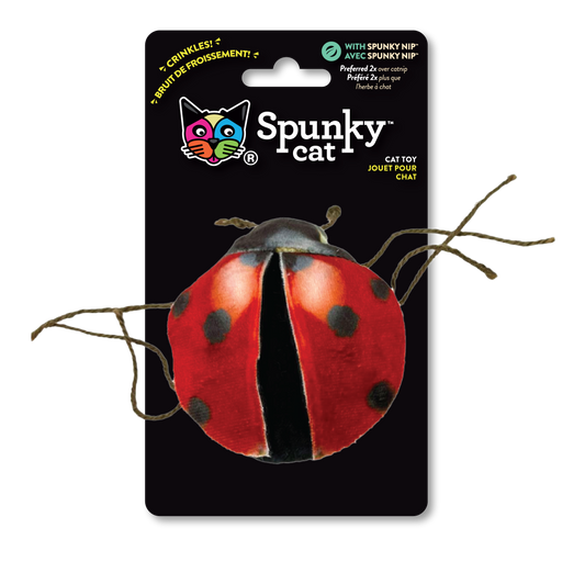 Spunky Pup Cat – Plush Toy, Spunky Bugs, Ladybug
