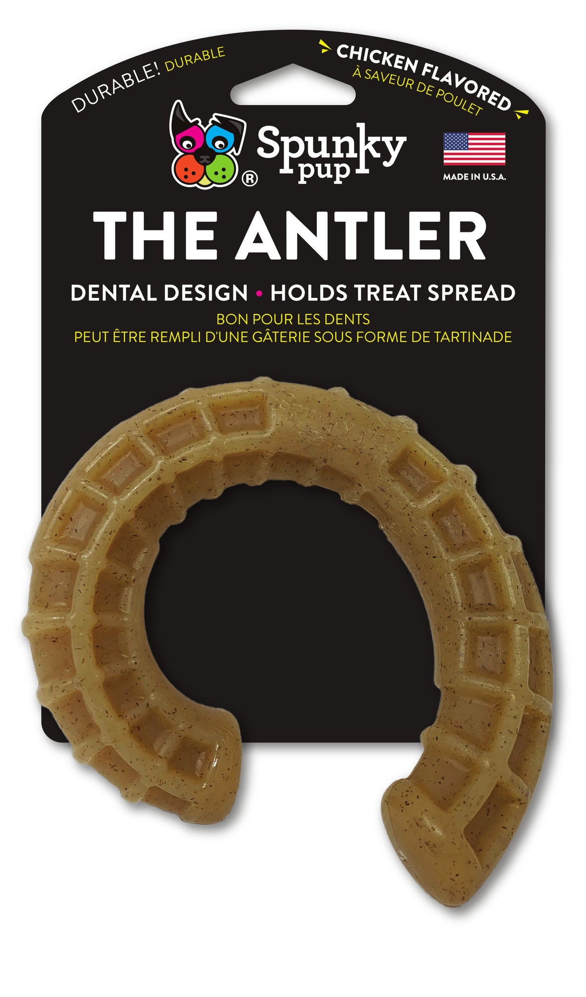 Spunky Pup The Antler Nylon Chew Toy – Ram