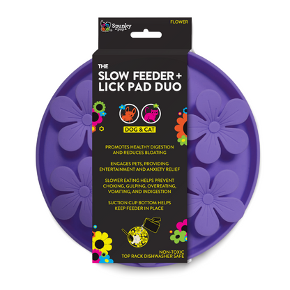 Spunky Pup Lick Pad – DUO Flower