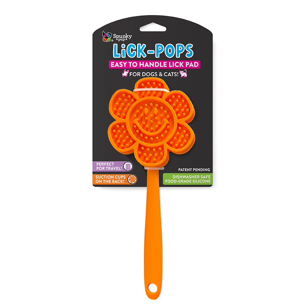 Spunky Pup Lick Pops – Smiley Flower