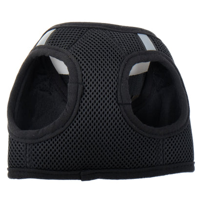 Mesh Step-In Dog Harness in black, product view 19