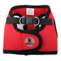 Mesh Step-In Dog Harness in red, product view 4