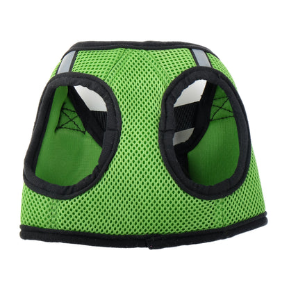 Mesh Step-In Dog Harness in lime, product view 17