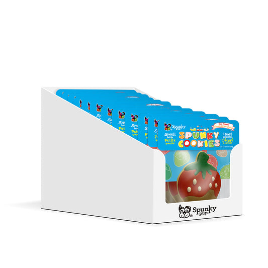 Spunky Pup Everyday Frosted Cookies – Strawberry