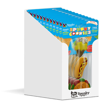 a box of cookies in a package
