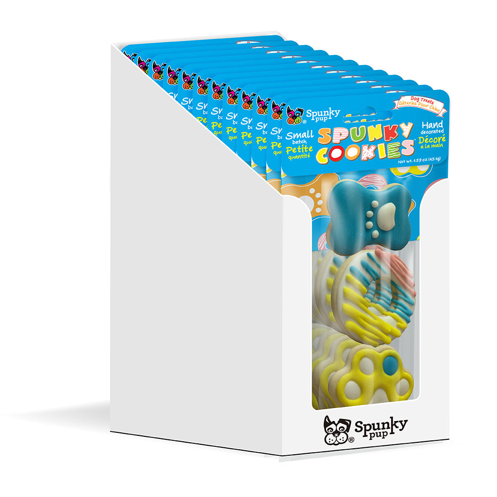 Spunky Pup Everyday Frosted Cookies – Case Pack
