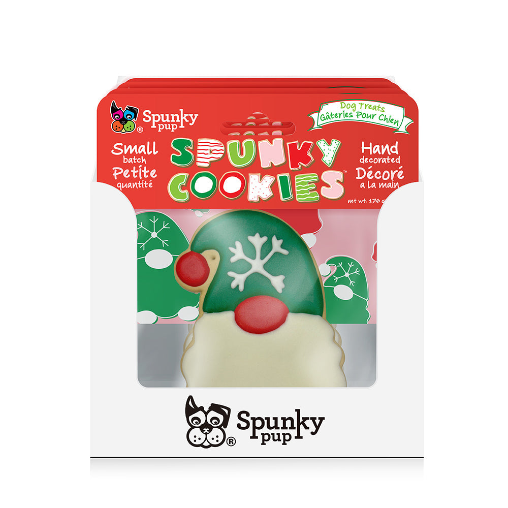 Spunky Pup Holiday Frosted Cookies – Case Pack