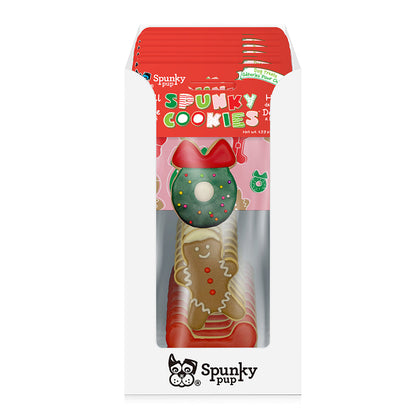 Spunky Pup Holiday Frosted Cookies – Case Pack