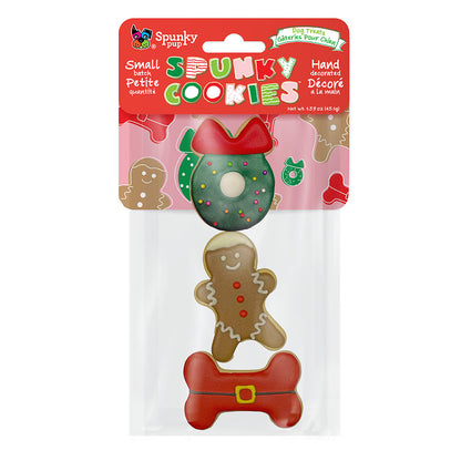 Spunky Pup Holiday Frosted Cookies – Case Pack
