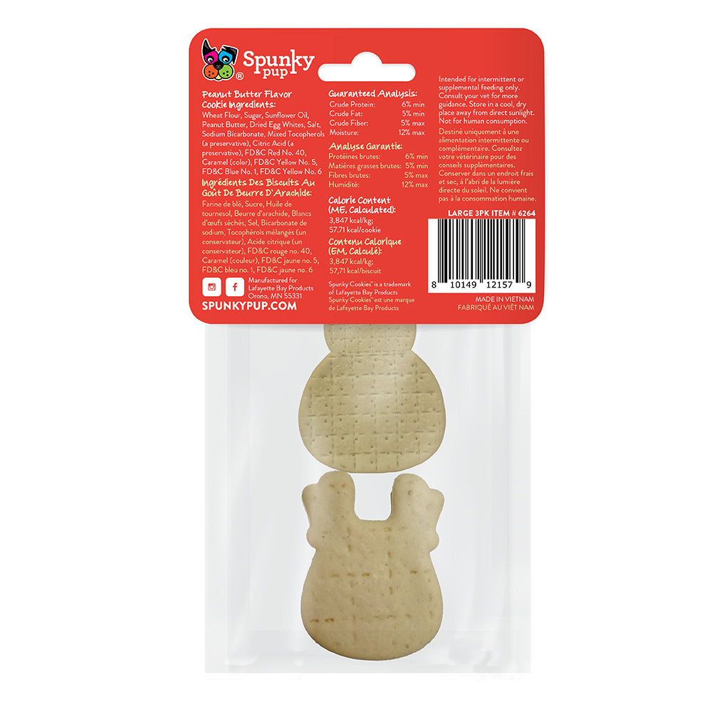 Spunky Pup Holiday Frosted Cookies – Case Pack