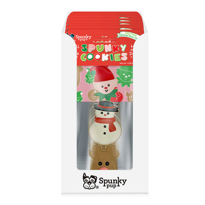 Spunky Pup Holiday Frosted Cookies – Case Pack