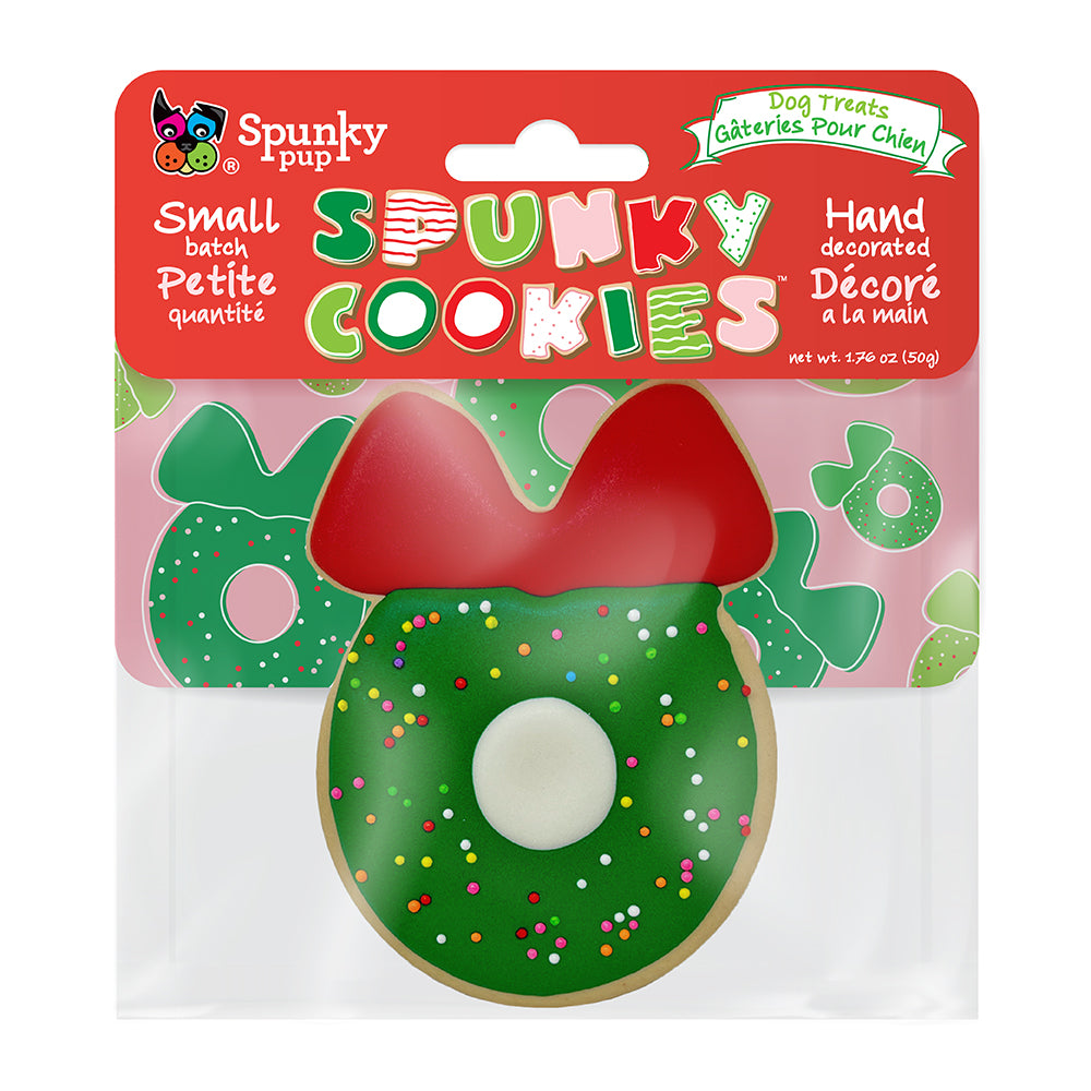 Spunky Pup Holiday Frosted Cookies – Case Pack