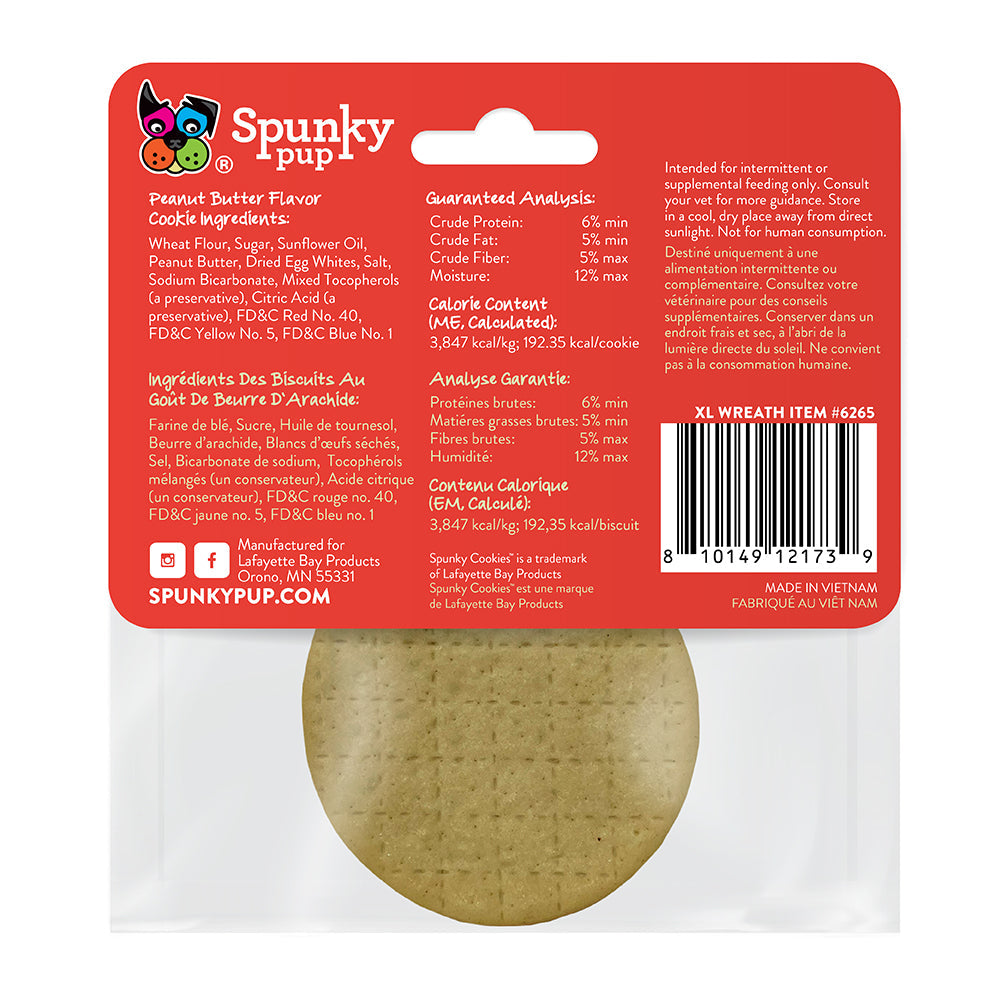 Spunky Pup Holiday Frosted Cookies – Case Pack
