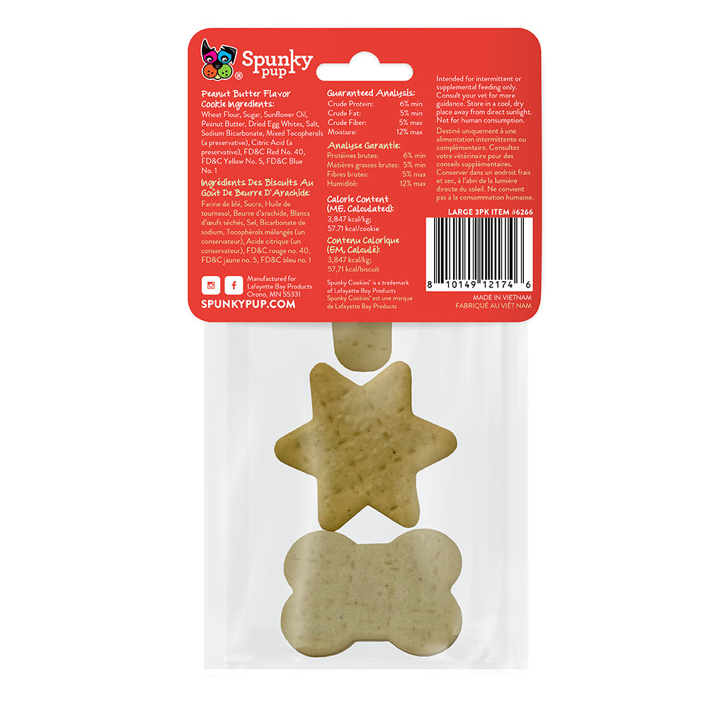 Spunky Pup Holiday Frosted Cookies – Case Pack