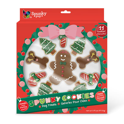 Spunky Pup Holiday Frosted Cookies – Case Pack