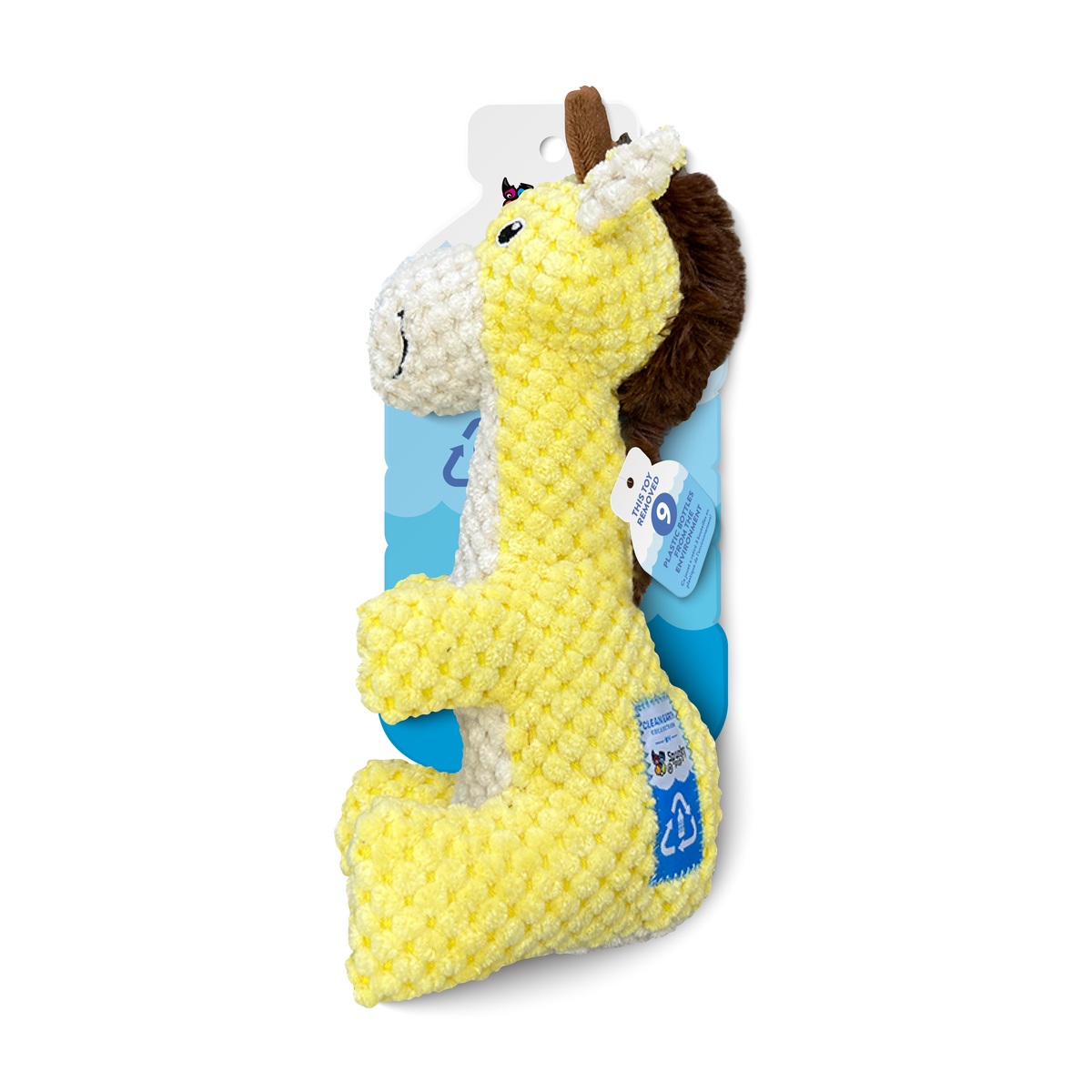 Spunky Pup Clean Earth Recycled Plush Toys – Case Pack