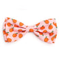 Peachy Keen Dog Bow Tie – Polyester, Peach, Sizes S, L