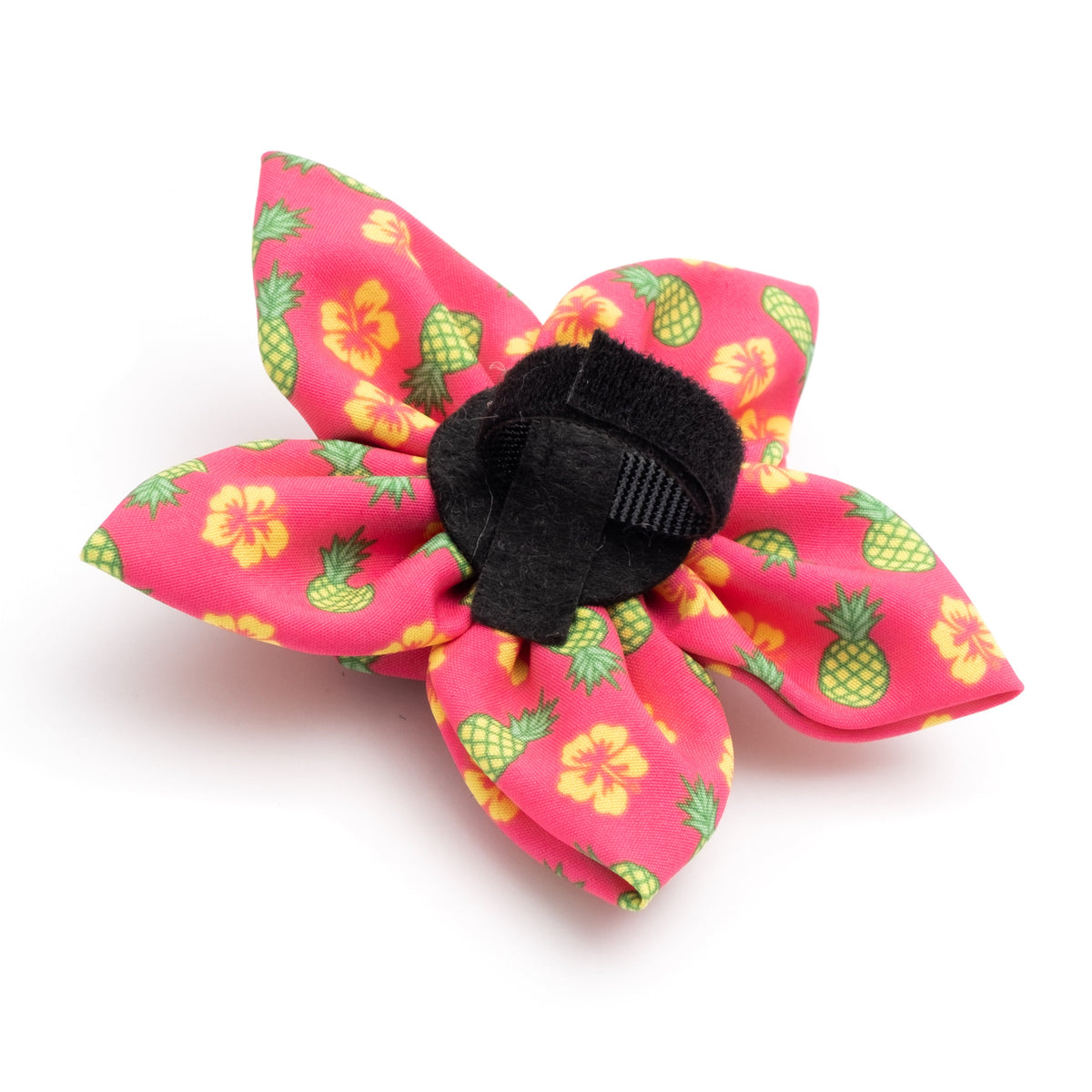 Pineapples Dog Flower – Polyester, Pink, Sizes S, L