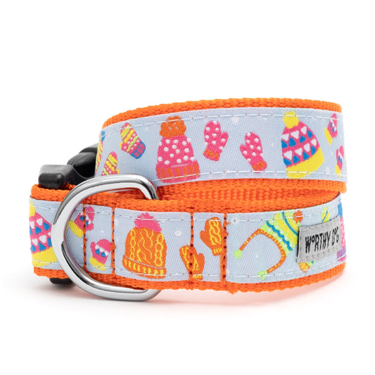 Brrr! Dog Collar – Blue, Sizes XS–XL