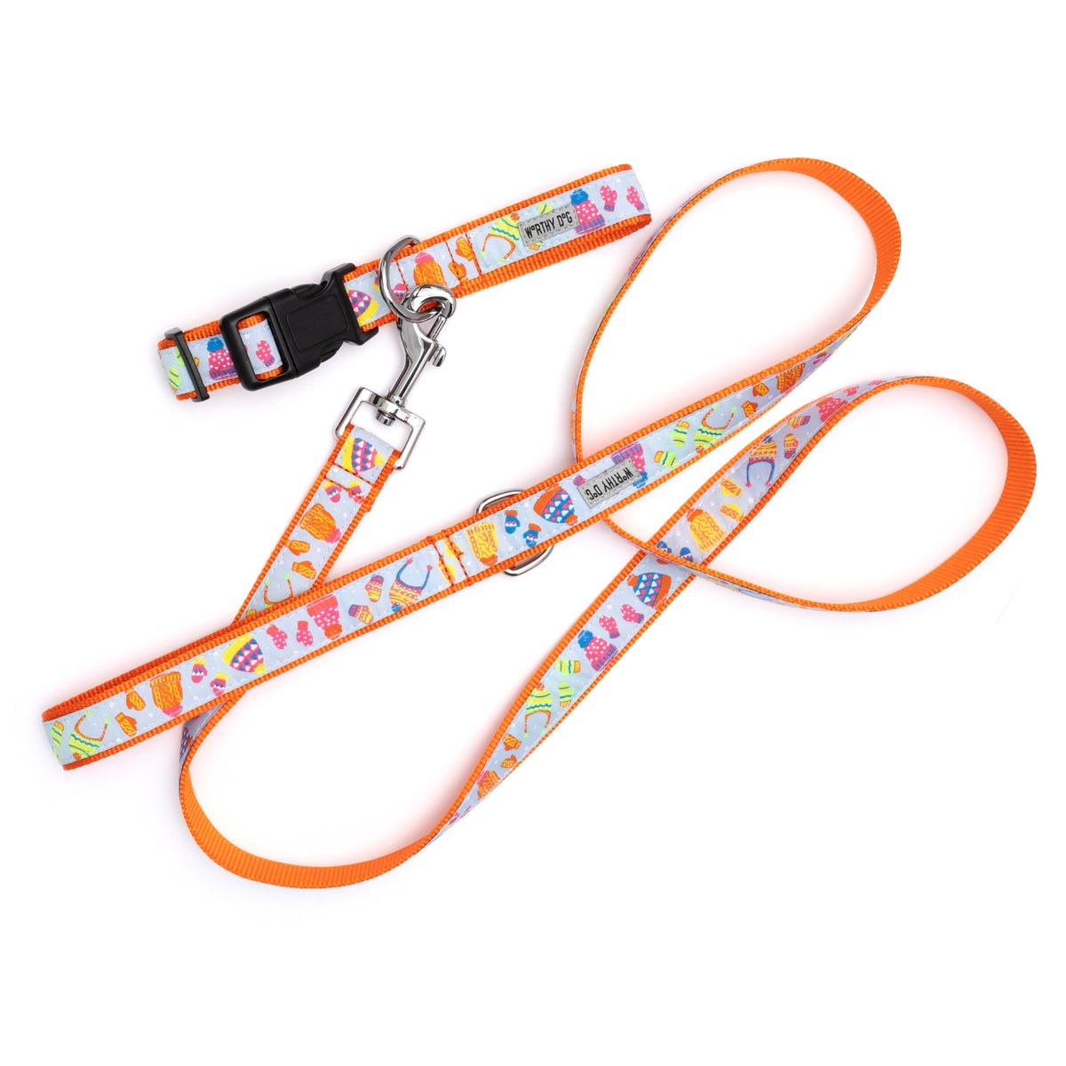 Brrr! Dog Leash – Blue, Sizes S, L