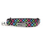 Carnival Check Cat Collar – Multicolored, Size One Size