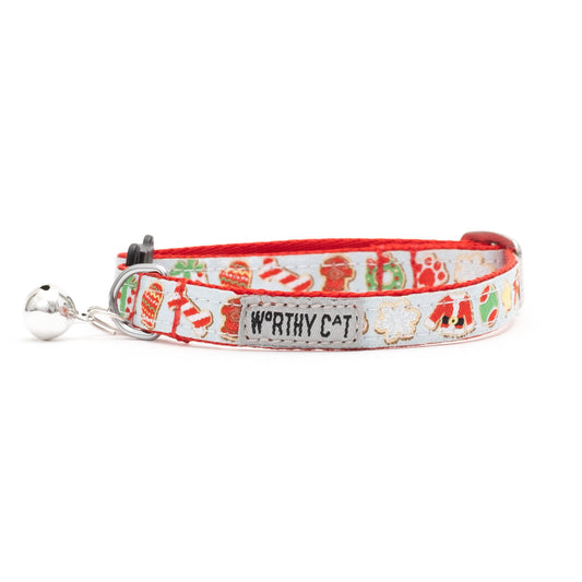 Cookies for Santa Paws Cat Collar – Multicolored, Size One Size