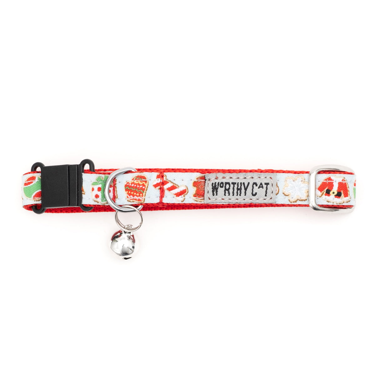 Cookies for Santa Paws Cat Collar – Multicolored, Size One Size