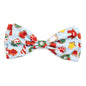 Cookies for Santa Paws Dog Bow Tie – Polyester, Blue, Sizes S, L