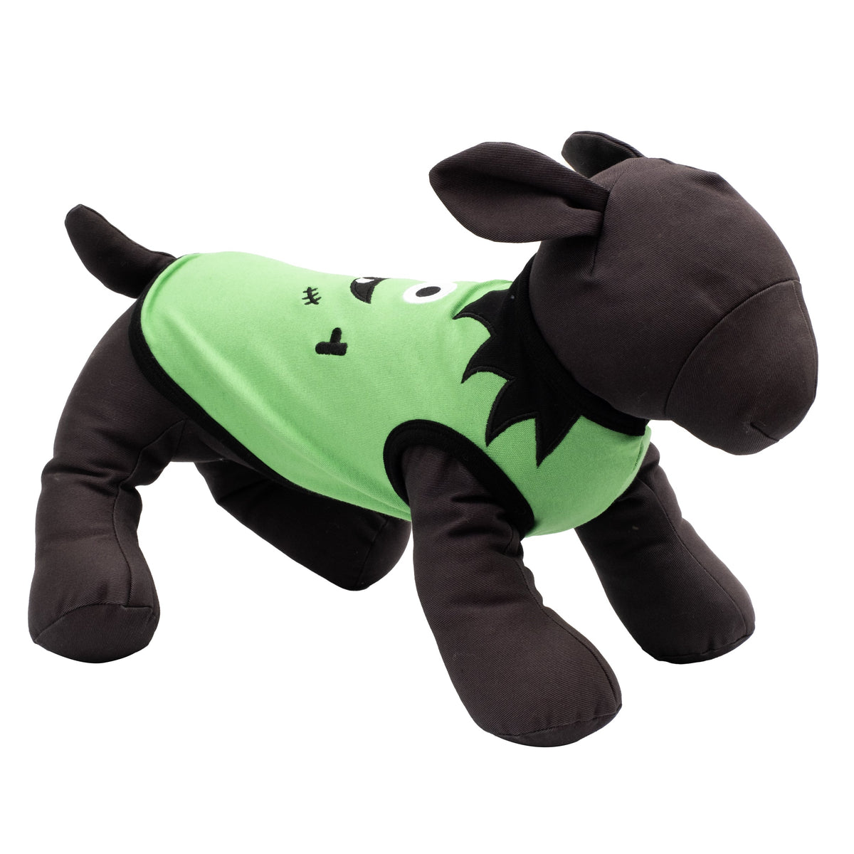 Frank Dog Tank Top – Cotton, Green, Sizes XS–XXL