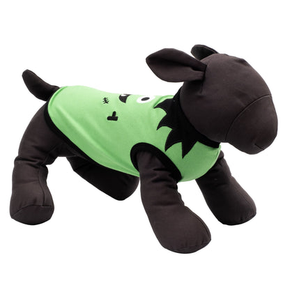 Frank Dog Tank Top – Cotton, Green, Sizes XS–XXL