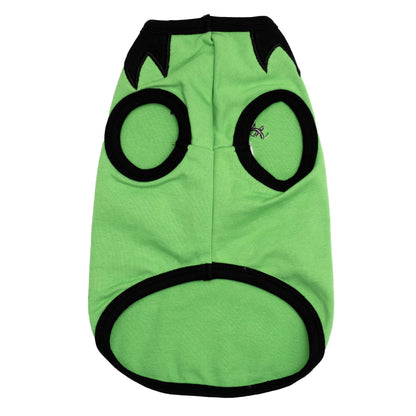 Frank Dog Tank Top – Cotton, Green, Sizes XS–XXL
