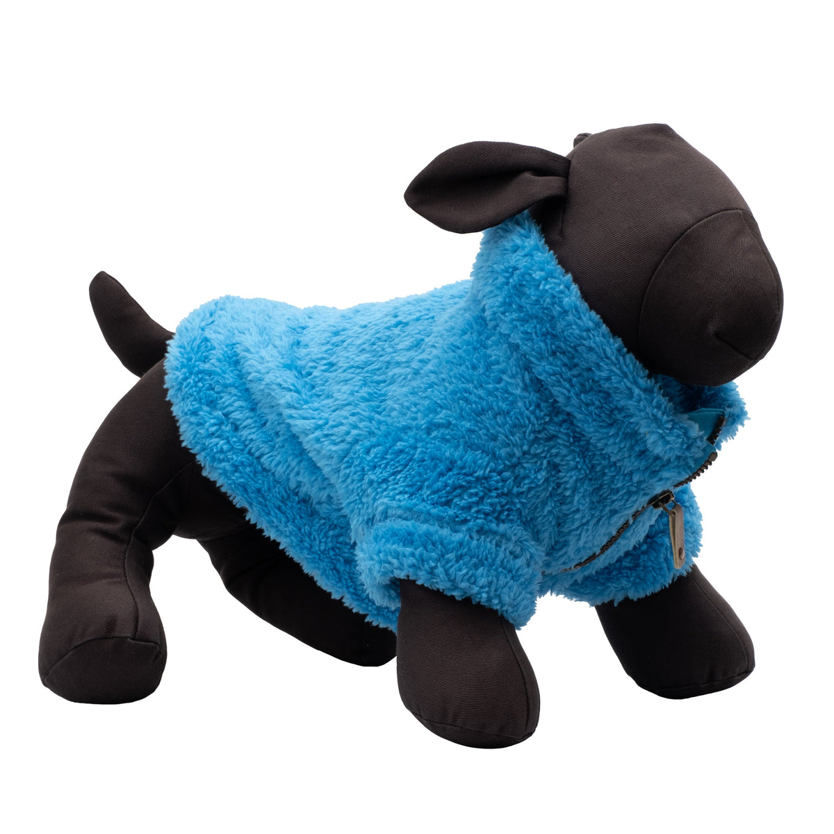 Solid Fleece Quarter Zip Dog Sweater – Polyester, 7 colours, Sizes XS–XXL