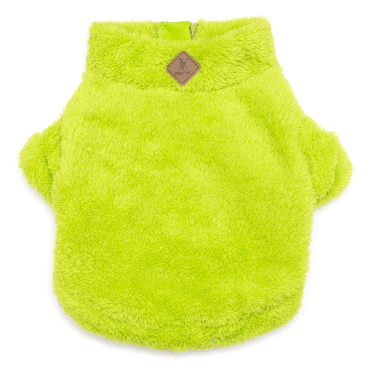 Solid Fleece Quarter Zip Dog Sweater – Polyester, 7 colours, Sizes XS–XXL