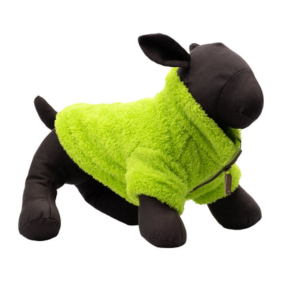 Solid Fleece Quarter Zip Dog Sweater – Polyester, 7 colours, Sizes XS–XXL