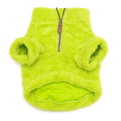 Solid Fleece Quarter Zip Dog Sweater – Polyester, 7 colours, Sizes XS–XXL