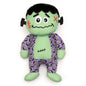 Green Monster Squeaky Dog Toy, front view of green monster