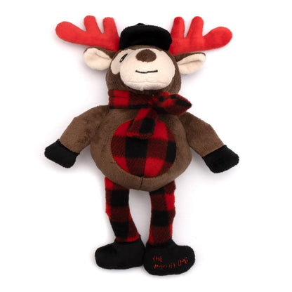 Happy Camper Moose Dog Toy – Brown, Size One Size