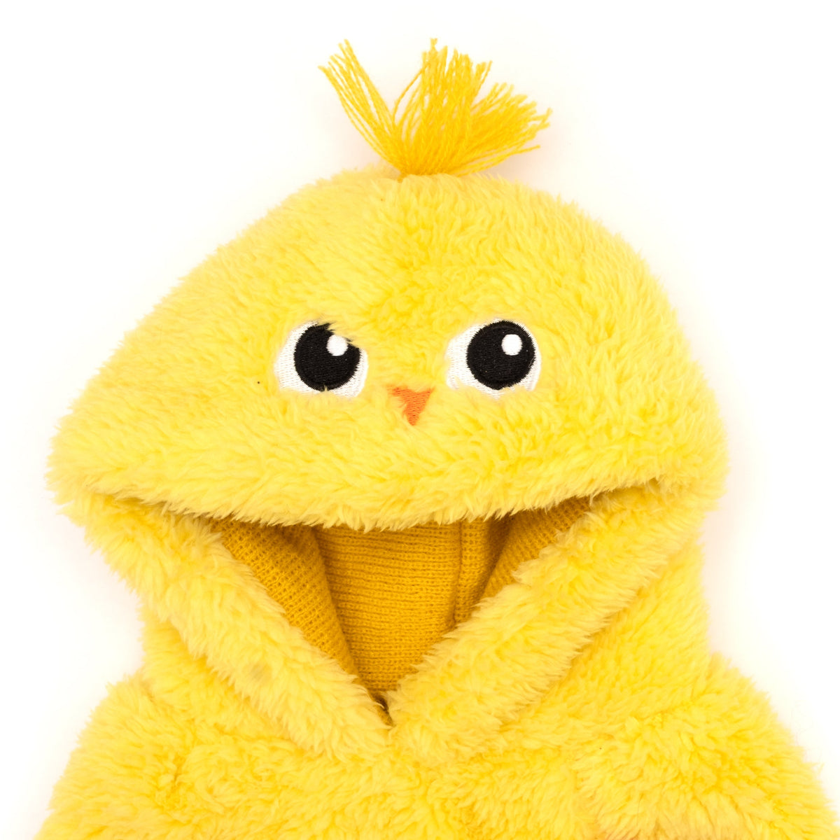 Chick Hoodie Dog Sweater – Acrylic, Yellow, Sizes XS–XXL