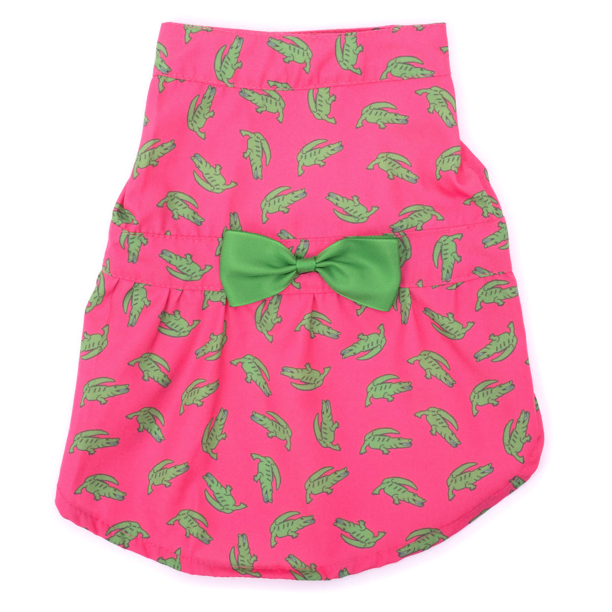 Al the Gator Dog Dress – Polyester, Pink, Sizes XS–XXL