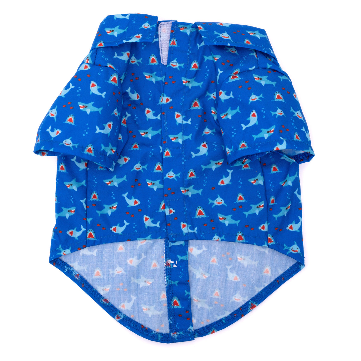 Chomp Dog Shirt – Polyester, Blue, Sizes XS–XXL