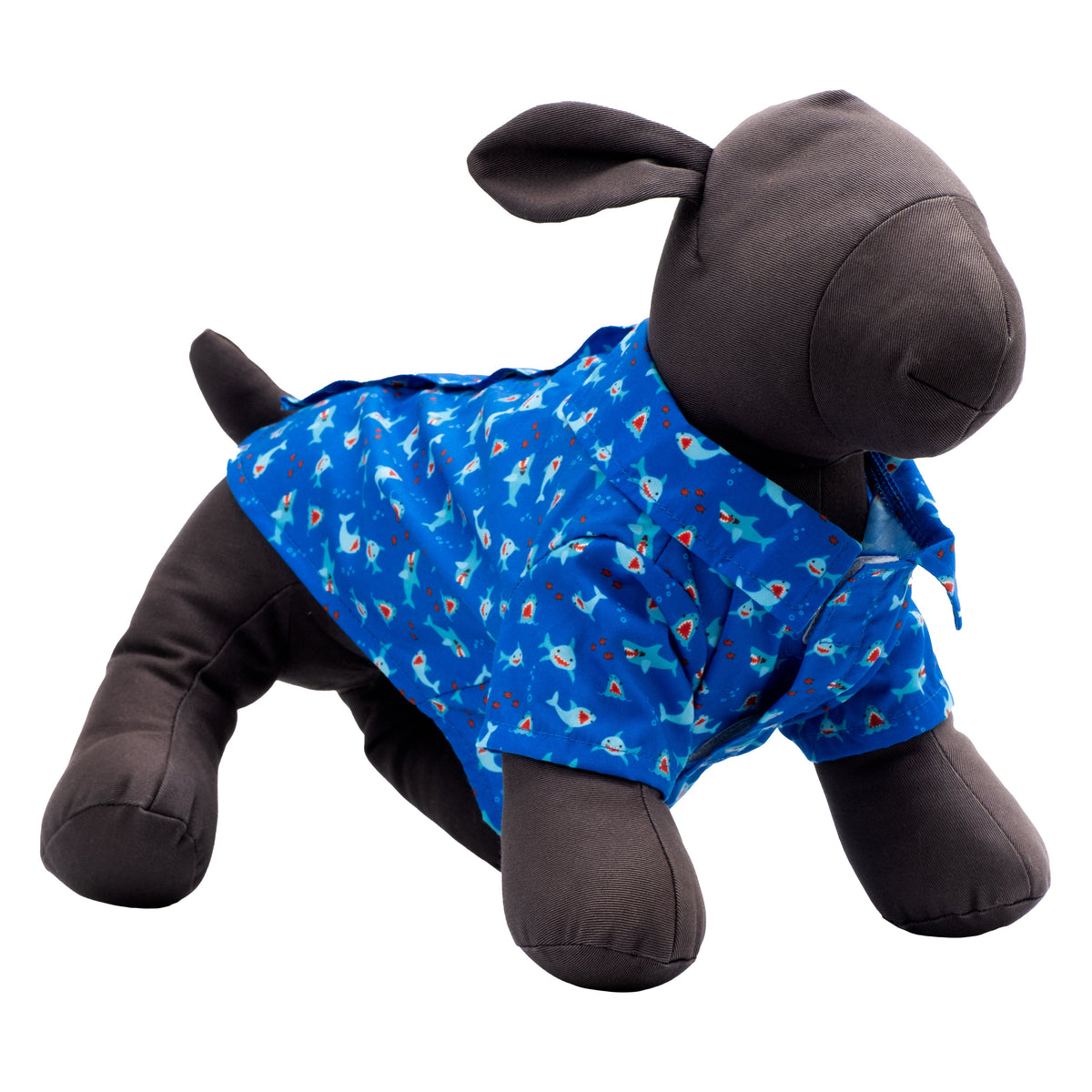 Chomp Dog Shirt – Polyester, Blue, Sizes XS–XXL