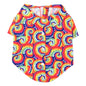 Kaleidoscope Dog Shirt – Polyester, Multicolored, Sizes XS–XXL